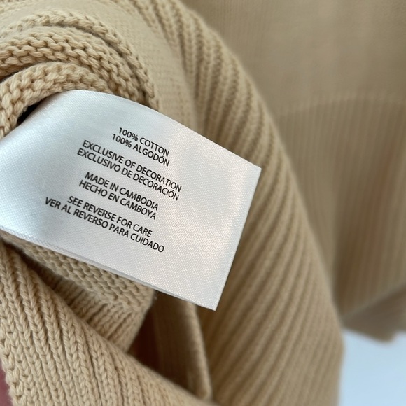 GAP | Crew Neck Knit Sweater | Neutral Ivory | Sz L - Picture 10 of 10